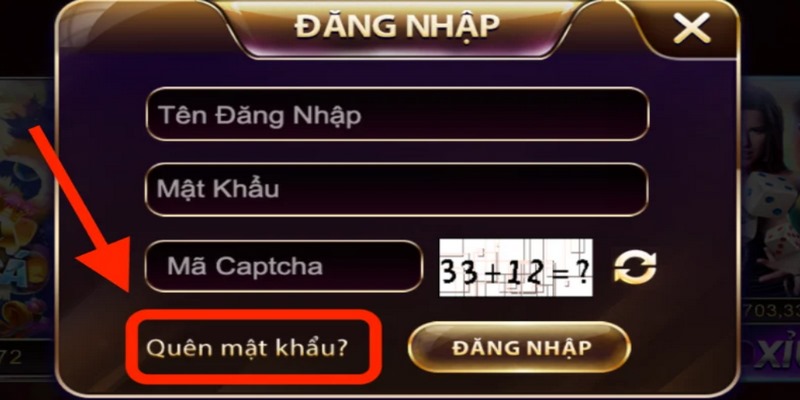 Các bước thực hiện khi quên mật khẩu SM66